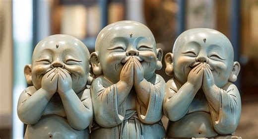 ¿Cuál es el significado de los tres monjes sabios y el porqué tenerlos en casa?
