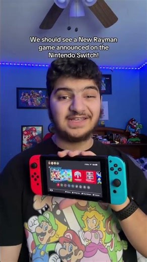 We should see a New Rayman game announced on the Nintendo Switch!