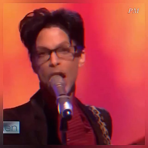 Crimson and Clover Performance by Prince on Ellen Show