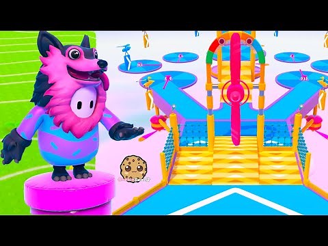 Can I Make It? Crazy Group Obby Fall Guys Game Video