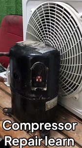 27K views · 806 reactions | Hermetic Compressor faulty how dom open repair compressor cut repair learn | ASR Service Center | Facebook