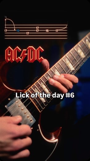 Lorenzo | Learn this Angus Young guitar lick from AC/DC’s You Shook Me All Night Long solo. A guitar tutorial with tabs on screen. TAB & lesson... | Instagram