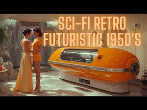 Retro Sci-Fi Chic: A Stunning 1950s Future - Space Age Vintage