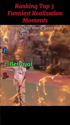 Ranking Top 3 Funniest Realizations Moments| Funny |🥀