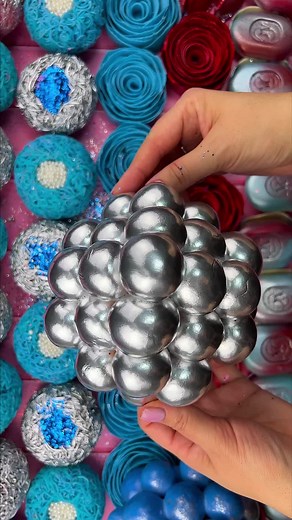 Creative Manipulation of Shiny Sphere Art