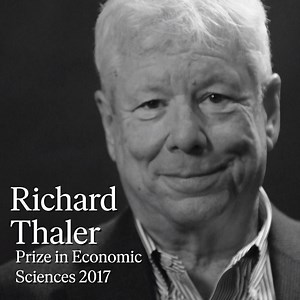 "I wasn't a great student. My thesis advisor famously said: 'We didn't expect much of him'" - Richard Thaler, 2017 Laureate in Economic Sciences. Who will be awarded the 2018 Prize in Economic Sciences? Find out when we break the news right here tomorrow (8 October). | Nobel Prize