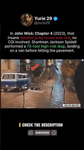 They Actually Let Him Jump?! The INSANE Stunt John Wick 4 Didn't Use CGI For
