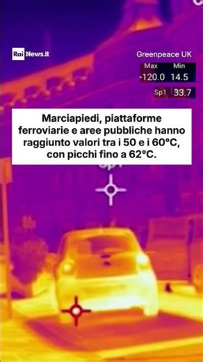 Paesaggio "infernale" dalle termocamere di Londra: immagini del caldo record