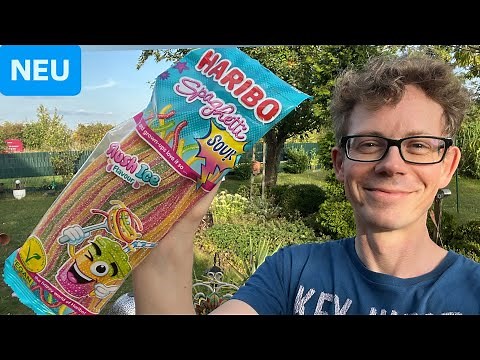 Haribo Spaghetti Sour Slush Ice Flavour im Test!