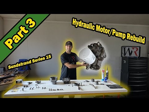 Sundstrand Series 15 Hydraulic Motor/Pump Rebuild For John Deere 300 Series