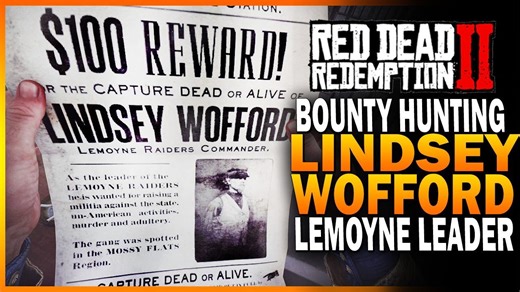 Hunting Down Lindsey Wofford! RDR2 Bounty Hunting! Red Dead Redemption 2