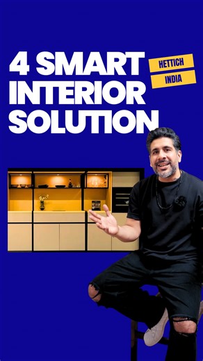 4 Innovative Interior Solutions by Hettich 1. Table Extension: A seamless centre-fold that expands your table from 6 to 8 seats in seconds. The mechanism is so smooth and silent, even kids can do it effortlessly. Last-minute guests? Not a problem anymore. 2. Linear Drawers: Silent soft-close, strong enough for heavy loads yet smooth like air. Slim, sleek, and available in multiple sizes for kitchens or wardrobes, and with integrated profile lighting, every time you open it, it just feels premium