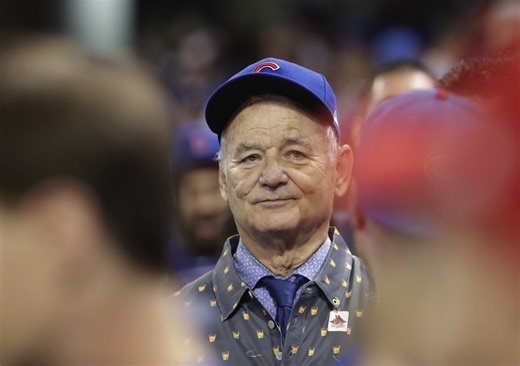 Chicago Cubs’ World Series Win: Watch Bill Murray Freak Out Over Victory