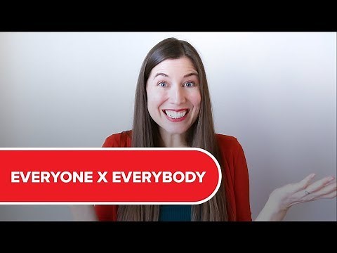 EVERYONE x EVERYBODY | Qual a diferença e como usar?