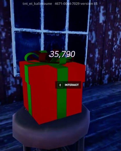 Get great xp and level up fast! Just interact with the present! Map code at the top