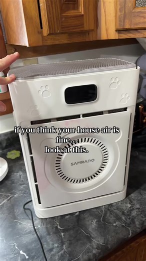 Smart Air Purifier with Automatic Filter Adjustment