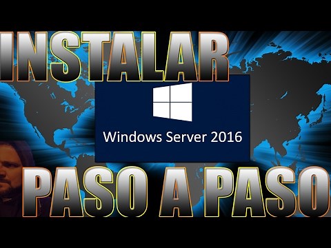 Instalación paso a paso de Windows Server 2016