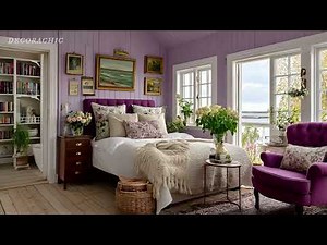 Romantic Cottage Charm: Lilac & Cream Farmhouse Decor Ideas for Timeless Elegance
