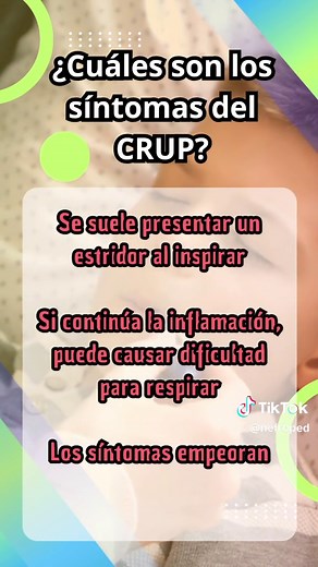 Síntomas y Cuidados del Crup en Niños