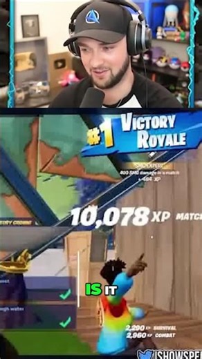 Fortnite Victory Royale! Then... Epic Meme & Setup Disaster! #shorts