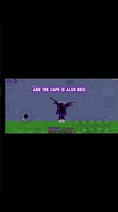 My fan re-made my skin and cape ❤️🔥 #minecraft #pojavlauncher #gaming #viral #trending