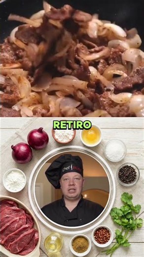 ¡Si tienes carne y cebolla, haz esto! Kazan Kebab de Res tierno y jugoso