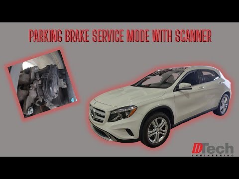 Mercedes EPB Service Mode Set up With Autel