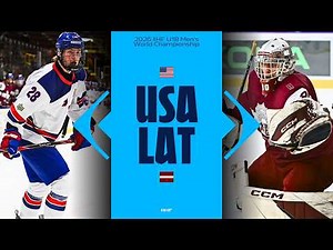 Highlights: USA vs Latvia | 2026 U18 #WorldJuniors #IIHF