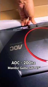AOC AGON G42 27” Gaming Monitor #fypシ $943.00 link in description