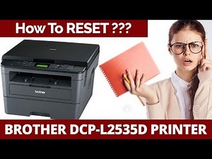 How To Remove Replace Toner Error Message On Brother DCP-L2535D Printer | BN Computer | Butwal