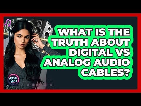 What Is The Truth About Digital Vs Analog Audio Cables? - Audio Gear Insider