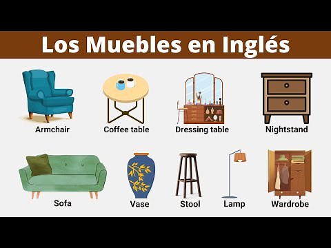 Los muebles en Inglés | Vocabulario en inglés