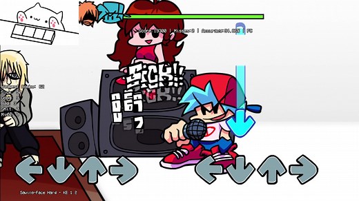 【初见及全连】FNF brightside第一 二 四阶段全连，初见！！！！！