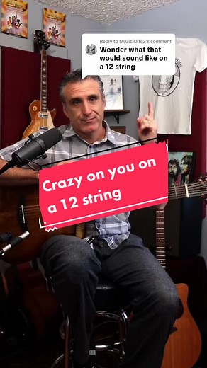 Learn to Play 'Crazy on You' Acoustic Intro on a 12 String Guitar