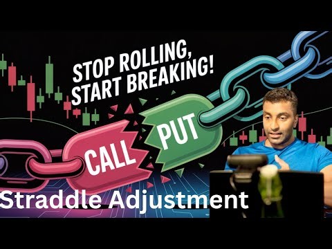 Smart Straddle Adjustment | Stop Rolling, Start Breaking | Safer Option Trading Strategy