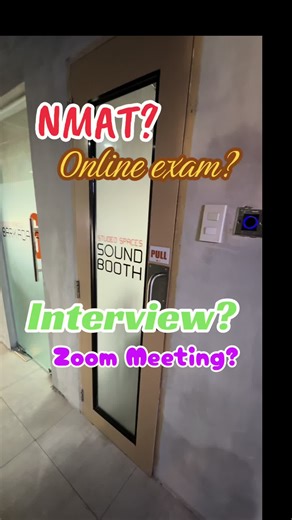 STUDEO SPACES SOUND BOOTH! Now with better soundproofing at ONLY P100/HOUR! This private soundproofed room is perfect for activities such as online examinations, interviews, meetings, voiceovers, or recordings. Designed for two, this spacious room offers a comfortable and productive environment for teamwork and focused online activities. Only at P100/hour for the entire room (minimum of TWO hours) and can be booked between 8:00 AM and 12:00 MN. The Sound Booth is air-conditioned and soundproofed