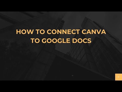 How To Connect Canva To Google Docs