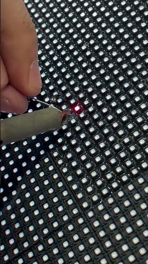 LED Screen Dead Pixel Replacing #leddisplay #ledscreen