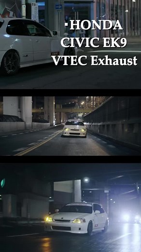 HONDA CIVIC EK9【Exhaust sound】
