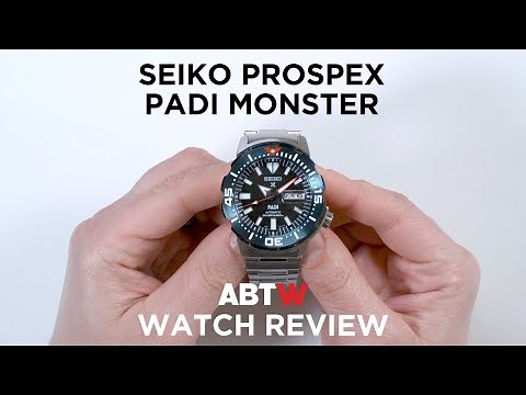 Seiko Prospex SRPE27 PADI Monster Watch Review | aBlogtoWatch
