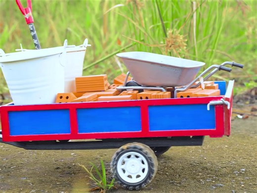 DIY Mini House & Mini Tractor Build