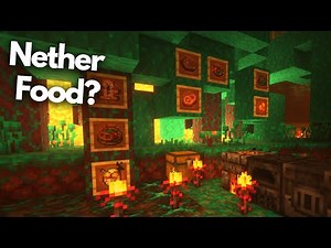 This adds Food to the Nether?! | Nethers Delight Mod Showcase