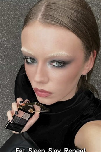 @maddy serving bold looks seven slays a week. No misses. | ysl mascara