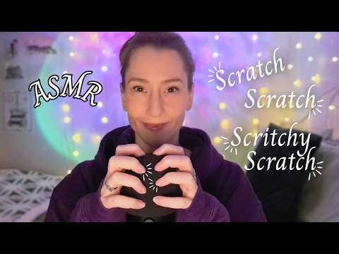 ASMR | Scratching Your Itchy Brain 🧠| Mic Scratching & Repeating Scratch