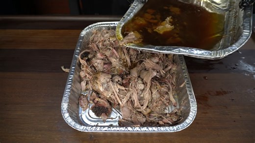 Watch how this lamb shoulder falls apart by touch