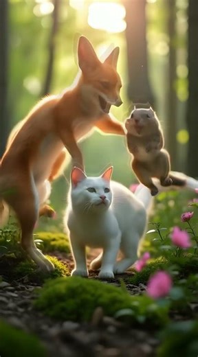 Cute Kitten In The Wild 🐾