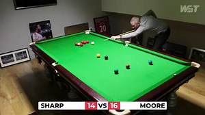 Earlier this season, Sheffield United striker and club captain Billy Sharp took on World Snooker Tour referee and Sheffield Wednesday supporter Brendan Moore in a single frame shoot out 💥🥊 Who claimed bragging rights in the battle of the Sheffield boys? 🤔 | WST