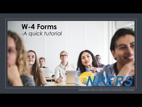 W4 Tax Forms