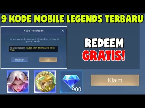 9 KODE REDEEM MOBILE LEGENDS TERBARU | KODE REDEEM ML HARI INI JANUARI 2026