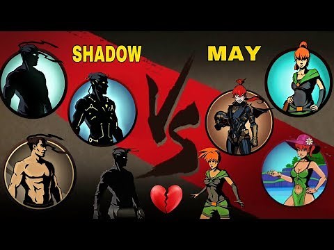 Shadow Fight 2 All Shadow Vs All May (LOVE FIGHT)